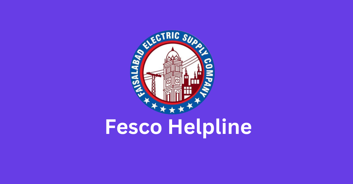 FESCO Helpline