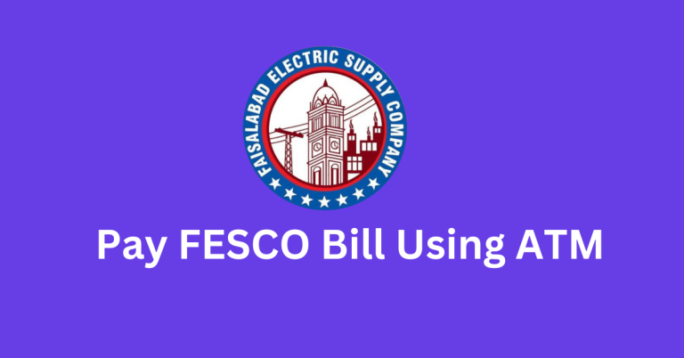 FESCO bill using ATM